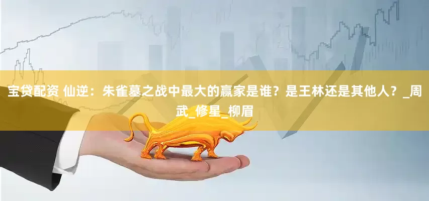宝贷配资 仙逆：朱雀墓之战中最大的赢家是谁？是王林还是其他人？_周武_修星_柳眉